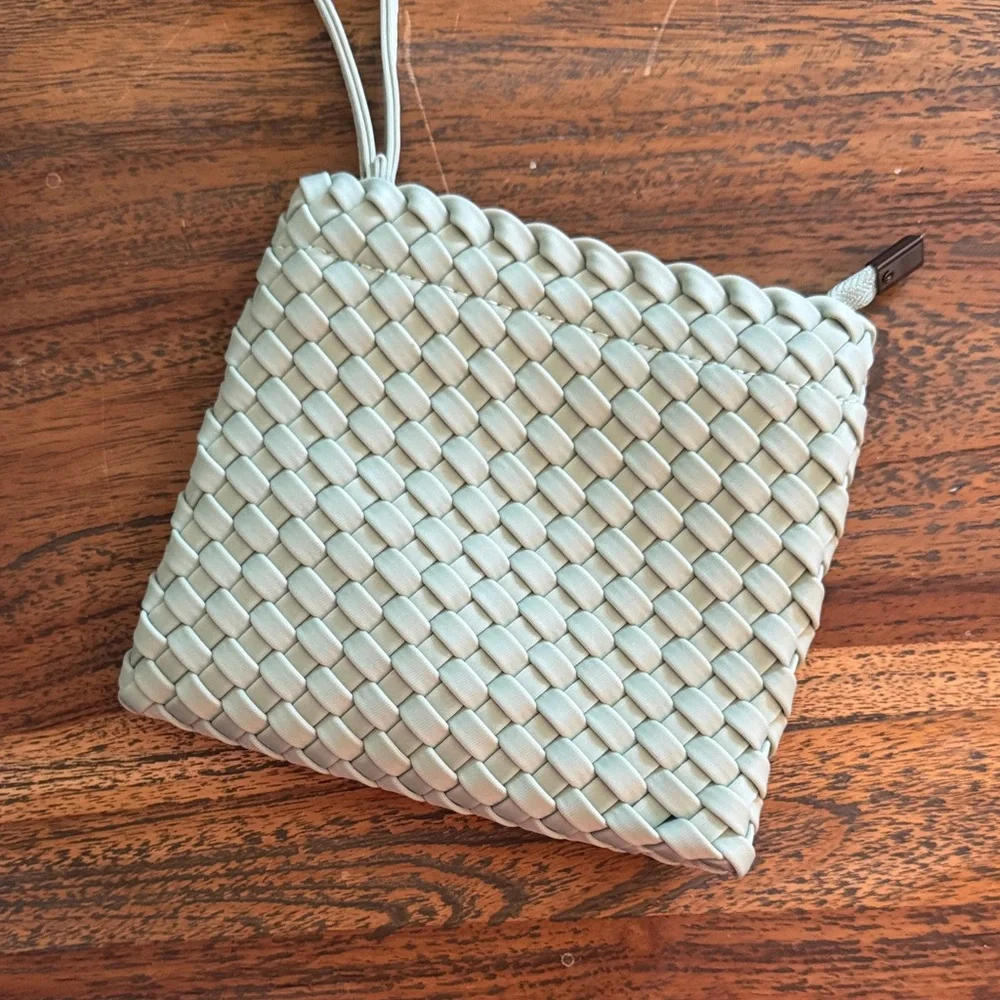 Source Unknown Mint Green Woven Shoulder Bag - Picture 8 of 9
